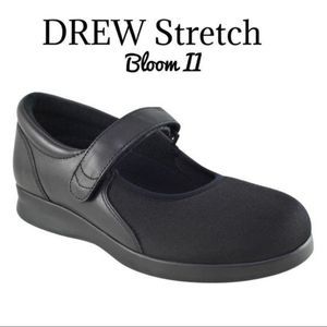 Drew Bloom II Womens Orthopedic Shoes Comfortable Walking Standing Size 9W Black